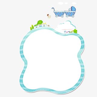 海报背景元素 文案背景元素 蓝