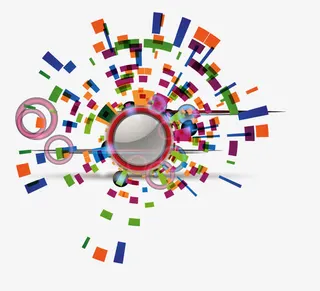 地球形漂浮菱角免抠