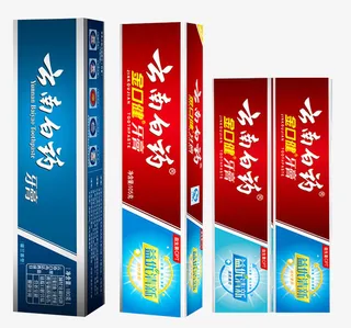 云南白药牙膏超值四支组合套装免抠