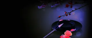 古风笔墨背景高清