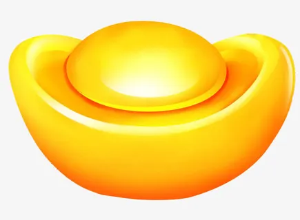 金元宝卡通金色免抠 金元宝卡通金色免抠