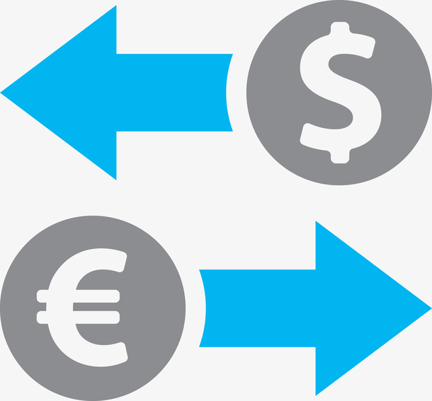 矢量双向箭头素材图免抠标签元素