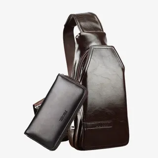 斜跨胸前单肩男士背包免抠