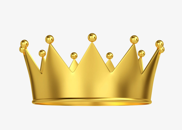 皇冠金色素材免抠