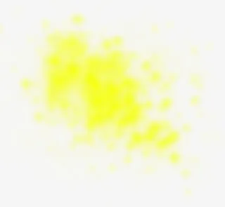 黄色创意合成光效效果免抠