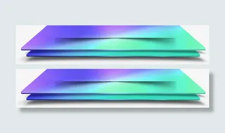 多彩产品底座免抠