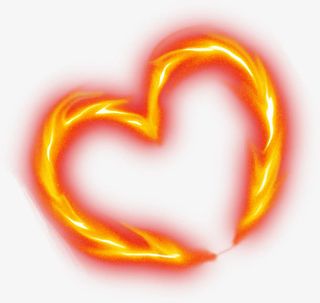 烈火玫瑰爱心婚庆吊牌图片免抠