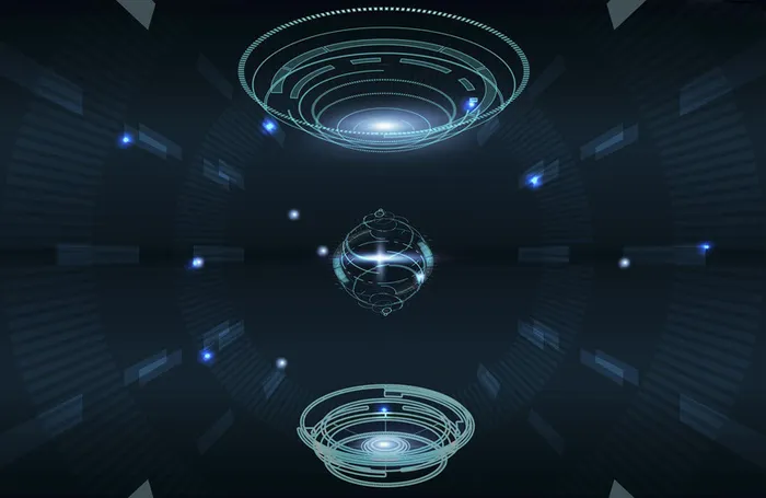 科技感星空广告背景高清
