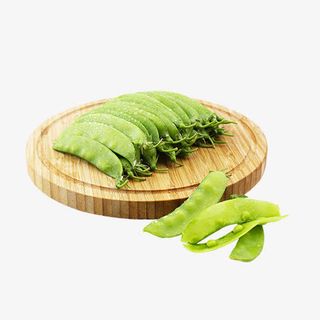 绿色新鲜有机荷兰豆免抠