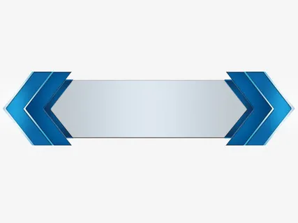 蓝色标题栏免抠