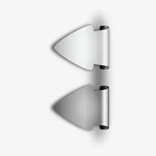 矢量金属箭头免抠