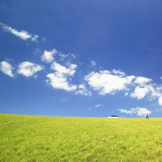 草原上的天空高清