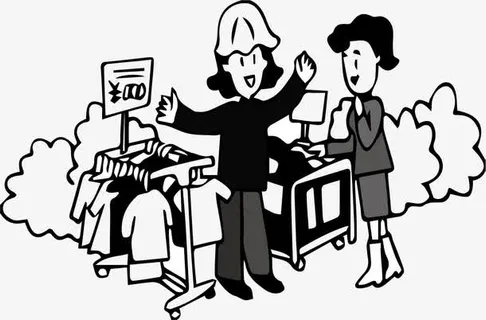 商场大促销免抠