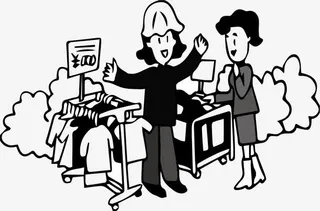 商场大促销免抠