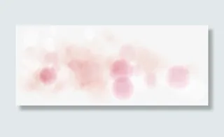 文艺风粉色水彩晕染免抠