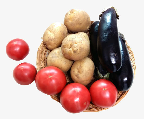 蓝色里的青菜免抠