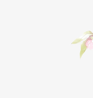 水彩花瓣长形花瓣免抠