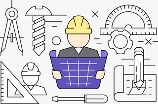 工程设计师免抠