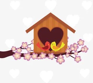 相爱的鸟儿免抠