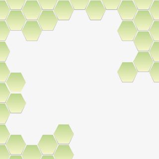 正六边形装饰素材免抠