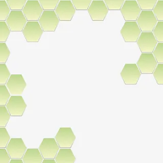 正六边形装饰素材免抠