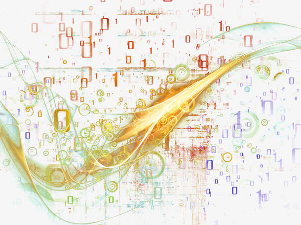 科幻数字背景