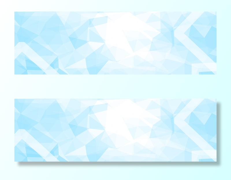 矢量几何不规则图形渐变banner高清商务科技背景