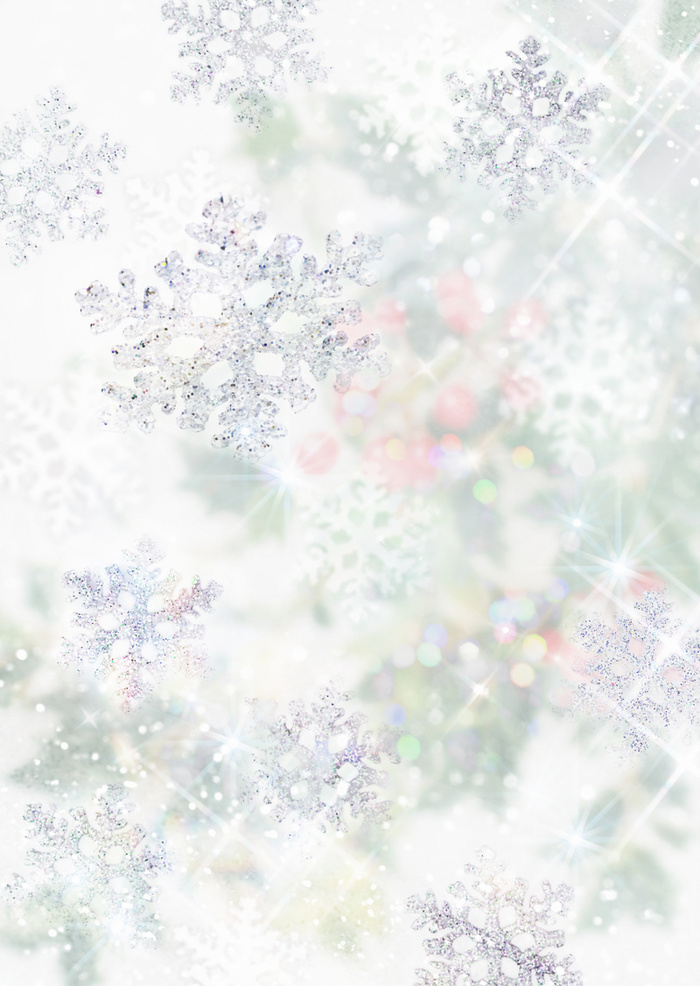 浪漫白色雪花高清