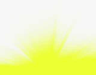 黄色放射性光效图免抠