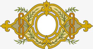 装饰花纹边框免抠