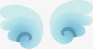 翅膀png矢量元素免抠