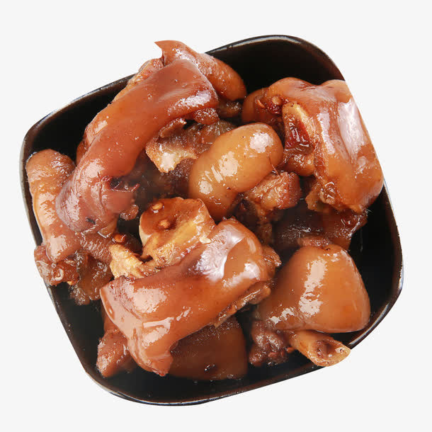 小吃零食卤猪蹄免抠
