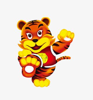 虎年动物老虎免抠