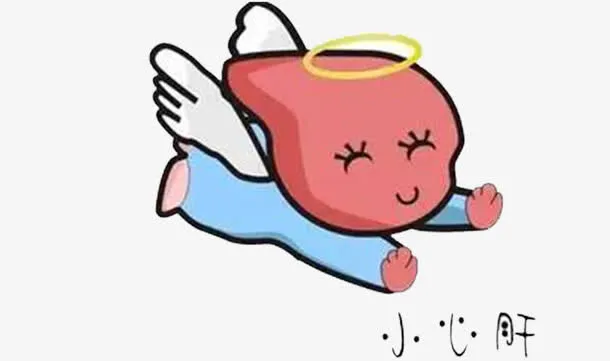小心肝小天使肝脏免抠