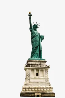 自由女神像免抠