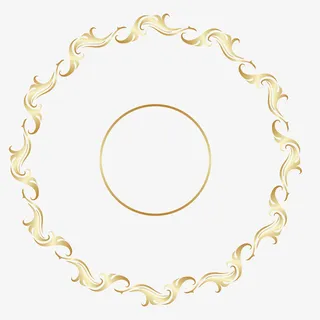 金色复古金色花纹免抠免费下载免抠