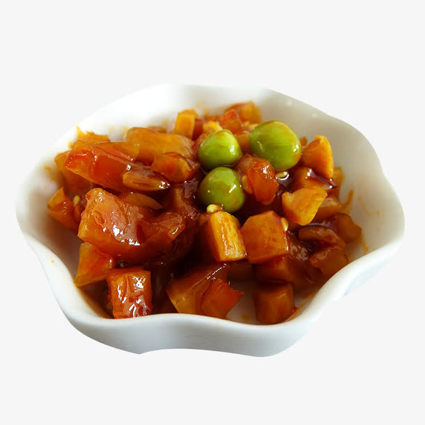 八宝萝卜丁酱菜免抠