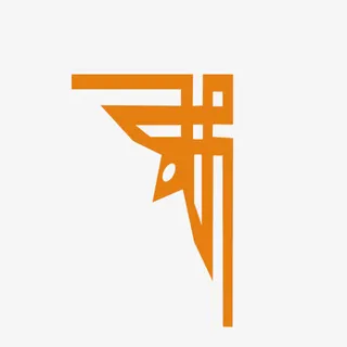 中国风传统角花设计免抠