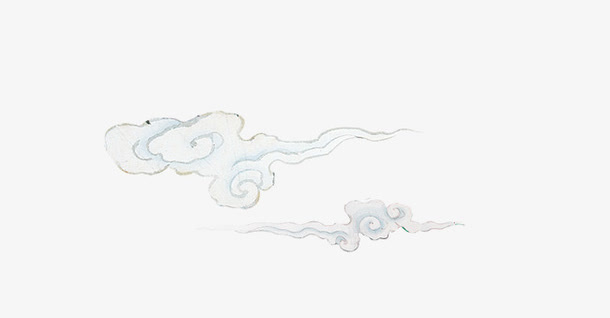 祥云底纹免抠