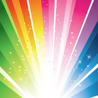 炫彩光芒背景图高清