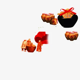 酒酒壶素材免抠