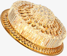 双十一吊灯宣传海报免抠