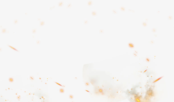 飘落的黄色小花秋天免抠