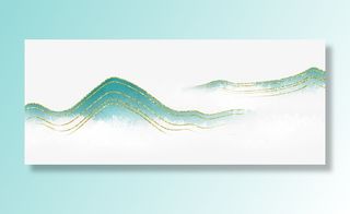 清明山水中国风青山免抠