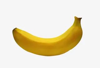 黄色的香蕉PNG图片免抠