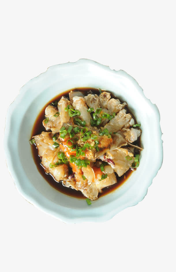 温州传统冷食江蟹生图片免抠