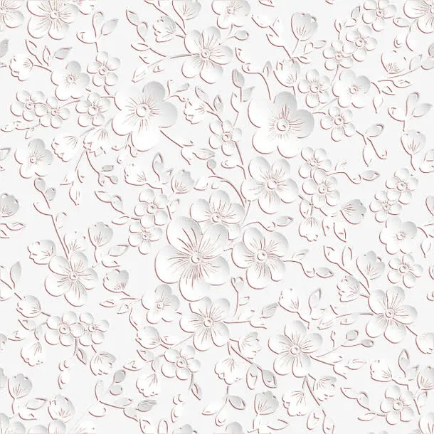 立体花卉矢量素材免抠