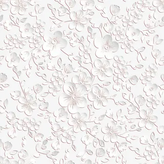 立体花卉矢量素材免抠