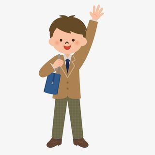 卡通小人素材人物剪影免抠