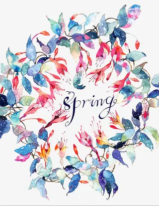 矢量花卉图案免抠